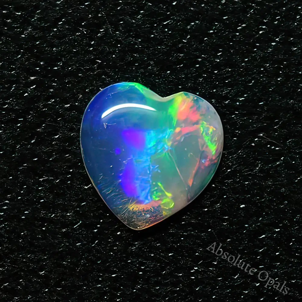 0.3 Cts Australian Solid Opal Cut Stone South Australia Crystal Light