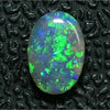 0.54 Cts Australian Semi Black Solid Opal Lightning Ridge Crystal