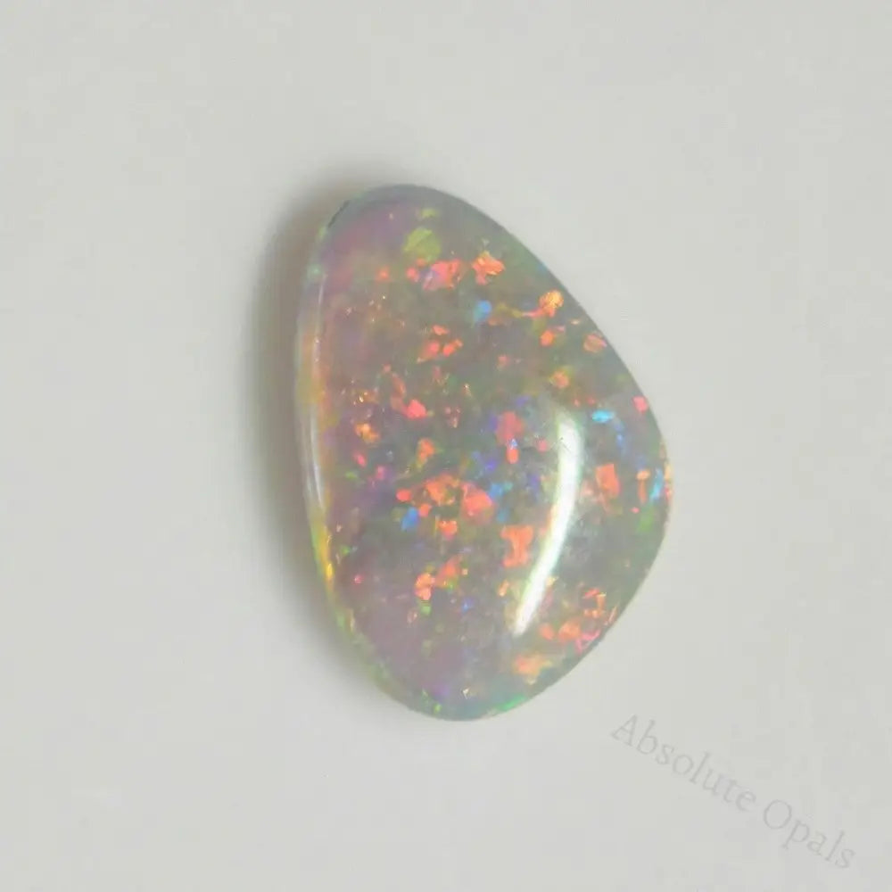 0.65 Cts Australian Semi Black Opal Solid Lightning Ridge