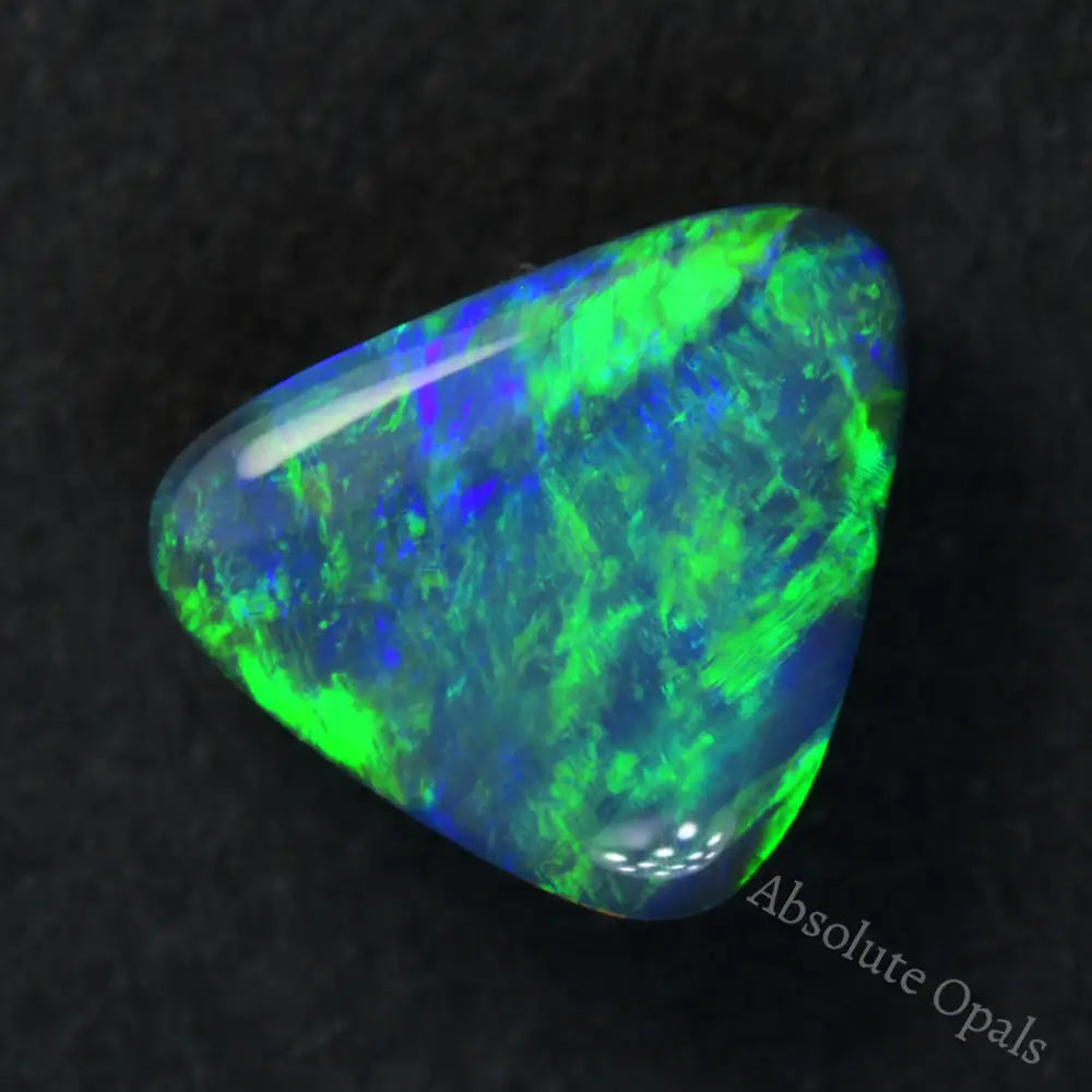 Genuine Lightning Ridge Black Opal Solid Stone