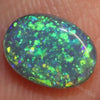 0.70 Cts Australian Black Opal Lightning Ridge Solid Cabochon