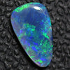 0.70 Cts Australian Solid Black Opal Gem Stone Lightning Ridge