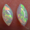 0.80 Cts Opal Cabochon Pairs Australian Solid Stone South Australia Light