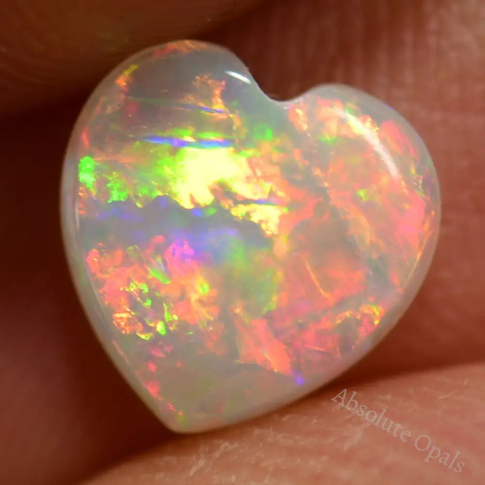 0.85 Cts Opal Cabochon Australian Solid Cut Loose Stone South Australia Light