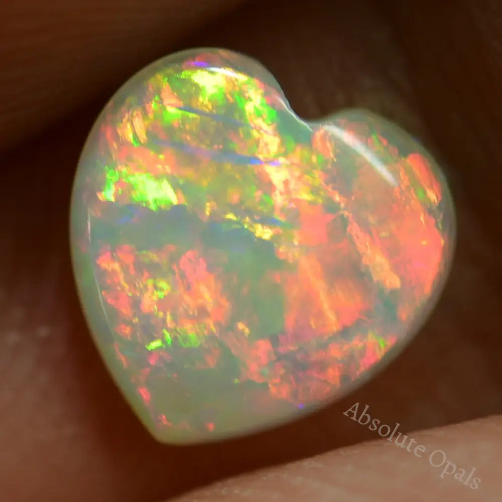 0.85 Cts Opal Cabochon Australian Solid Cut Loose Stone South Australia Light