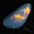 0.86 Cts Australian Dark Opal Solid Lightning Ridge Stone Semi Black