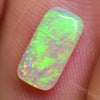 0.89 Cts Australian Solid Opal Cut Stone Lightning Ridge Light