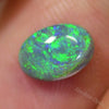 0.91 Cts Australian Semi Black Opal Solid Lightning Ridge