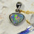 Australian Lightning Ridge, Solid Opal Pendant, Silver