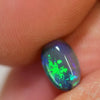 0.96 Cts Australian Black Opal Solid Stone Lightning Ridge