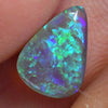 0.96 Cts Australian Semi Black Opal Solid Lightning Ridge - Crystal