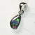 boulder opal pendant