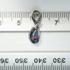 0.97 g Australian Boulder Opal Pendant with Silver  : L 19.5 mm