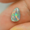 0.99 Cts Australian Semi Black Solid Opal Lightning Ridge Stone