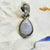 Australian Lightning Ridge Solid Opal Pendant Silver