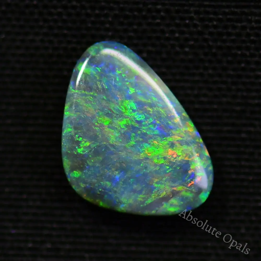 Australian Semi Black Opal Solid Lightning Ridge