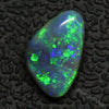 1.05 Cts Australian Semi Black Solid Opal Lightning Ridge