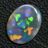 Single Semi Black Opal, Lightning Ridge Cabochon