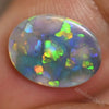 1.06 Cts Australian Semi Black Opal Solid Lightning Ridge Cabochon