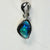 boulder opal pendant