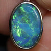 1.06 G Australian Doublet Opal With Silver Pendant: L 20.7 Mm Jewellery