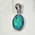 Australian Doublet Opal with Silver Pendant