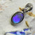 Australian Lightning Ridge Solid Opal Pendant Silver