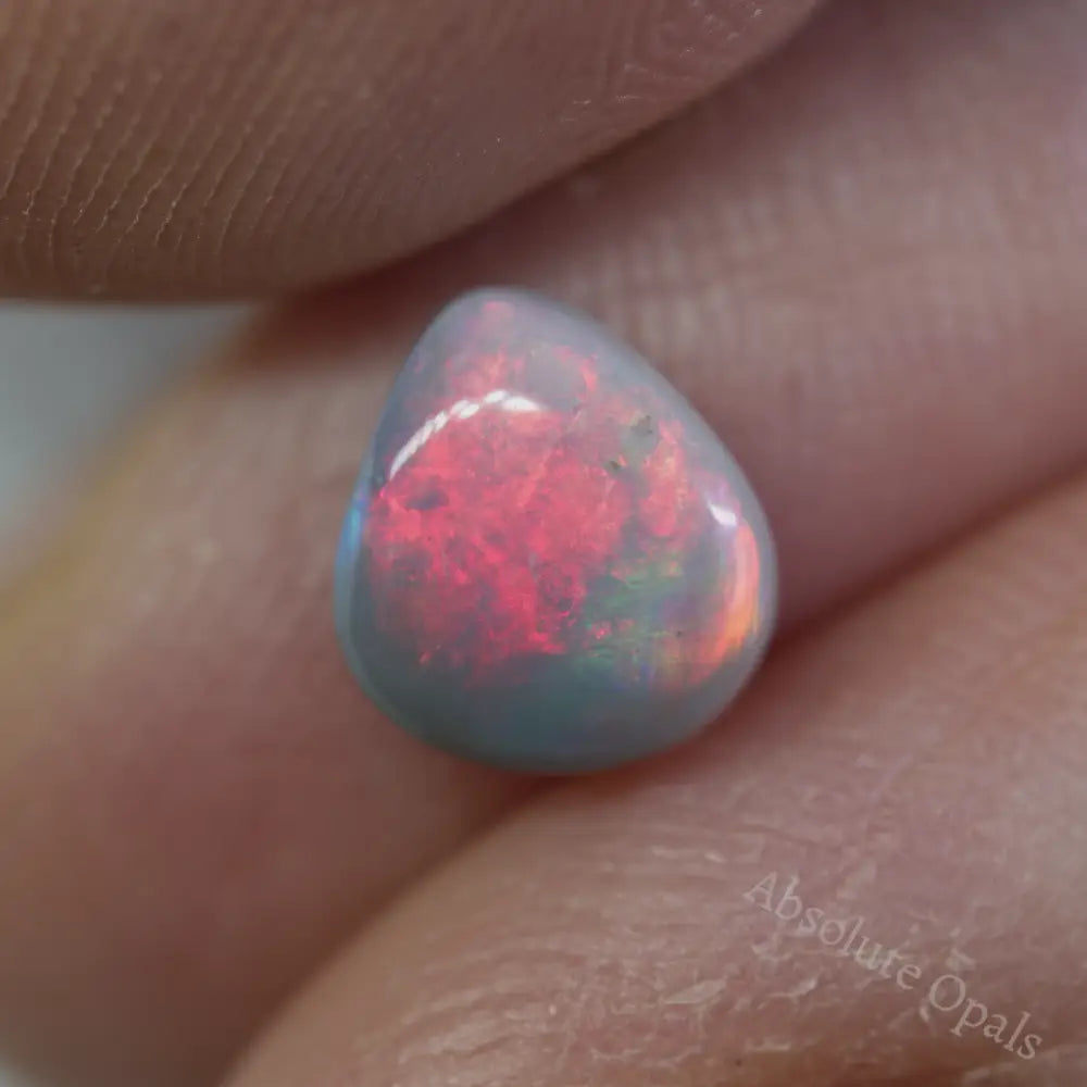 Australian Semi Black Opal Stone Solid Lightning Ridge