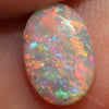 1.08 Cts Semi Black Crystal Opal Solid Lightning Ridge Cabochon Loose Stone