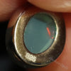 1.10 G Australian Lightning Ridge Solid Black Opal Silver Pendant L17.6 Mm Jewellery