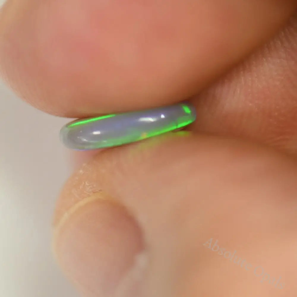 1.12 Cts Australian Semi Black Opal Solid Lightning Ridge - Crystal