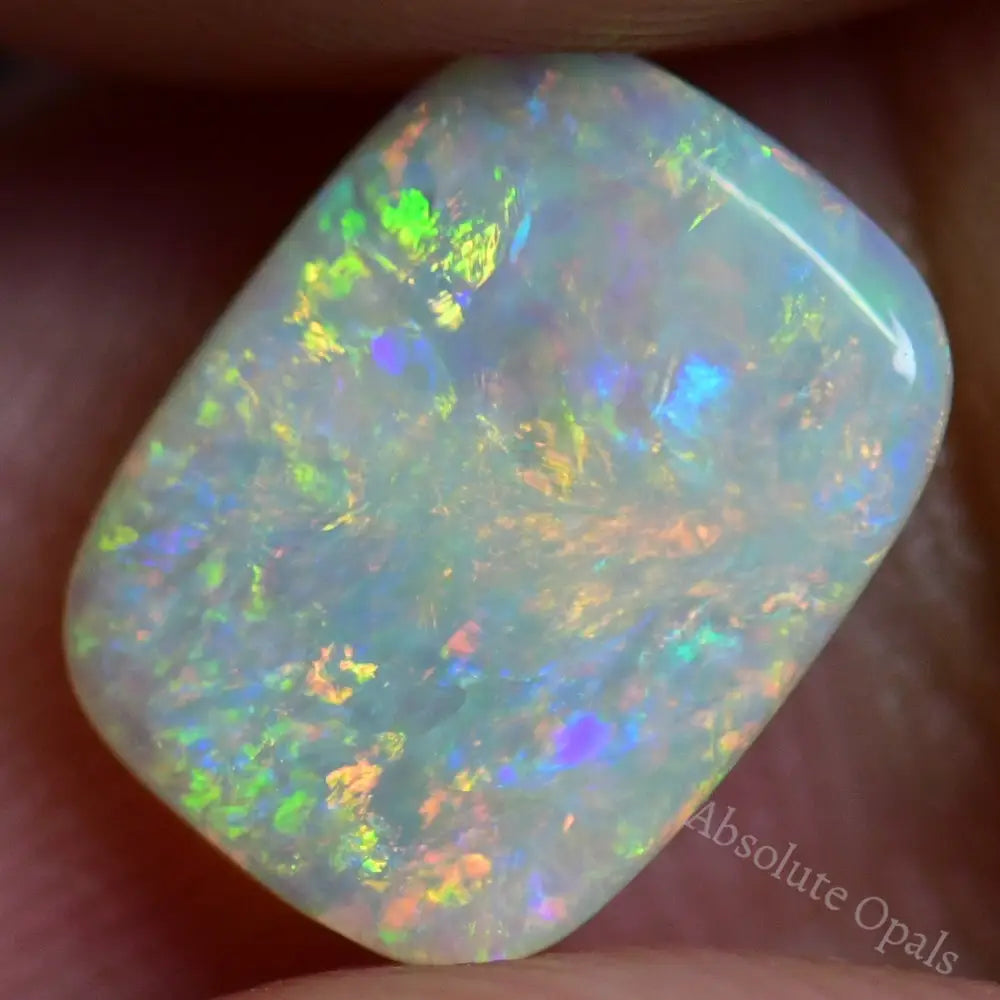 1.14 Cts Australian Solid Opal Cut Stone Lightning Ridge Light