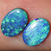 1.15 Cts Australian Opal Doublet Stone Cabochon 4Pcs 7X5