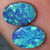 1.15 Cts Australian Opal Doublet Stone Cabochon 4Pcs 7X5