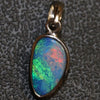 1.15 G Australian Doublet Opal With Silver Pendant: L 21.9 Mm Jewellery