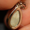 1.15G Australian Lightning Ridge Solid Opal Pendant Silver L20.7 Mm Jewellery