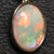 Australian Lightning Ridge, Solid Opal Pendant, Silver