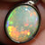 Australian Lightning Ridge, Solid Opal Pendant, Silver