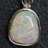 1.19 G Australian Lightning Ridge Solid Opal Pendant Silver L 19.8 Mm Jewellery