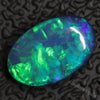 1.20 Cts Australian Opal Doublet Stone Cabochon Lightning Ridge