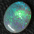 1.22 Cts Australian Lightning Ridge Semi Black Solid Opal