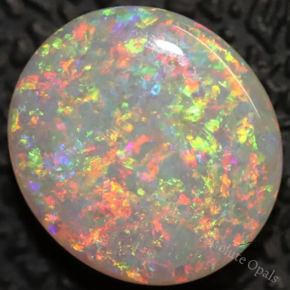 1.22 Cts Australian Semi Black Opal Solid Lightning Ridge Cabochon Loose Stone