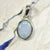 Australian Lightning Ridge, Solid Opal Pendant, Silver