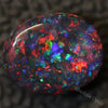 1.25 Cts Australian Black Opal Lightning Ridge Solid Gem Stone Cabochon