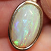 1.25G Australian Lightning Ridge Solid Opal Pendant Silver L21.8 Mm Jewellery