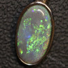 1.25G Australian Lightning Ridge Solid Opal Silver Pendant L23.8 Mm Jewellery