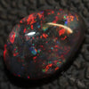 1.26 Cts Australian Black Opal Lightning Ridge Solid Stone