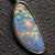 Australian Boulder Doublet Opal Silver Pendant