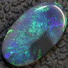 1.28 Cts Australian Black Opal Lightning Ridge Solid Gem Stone Cabochon