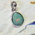 Australian Lightning Ridge Solid Opal Pendant Silver